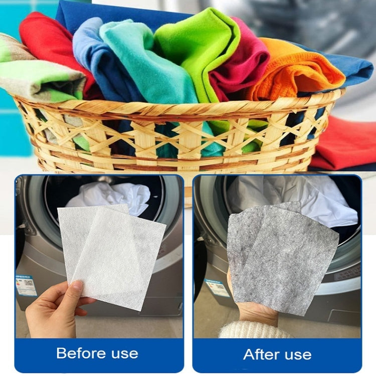 3 PCS Prevent The Dyeing Laundry Stain-absorbing Sheet Laundry Paper(50 PCS/Box)