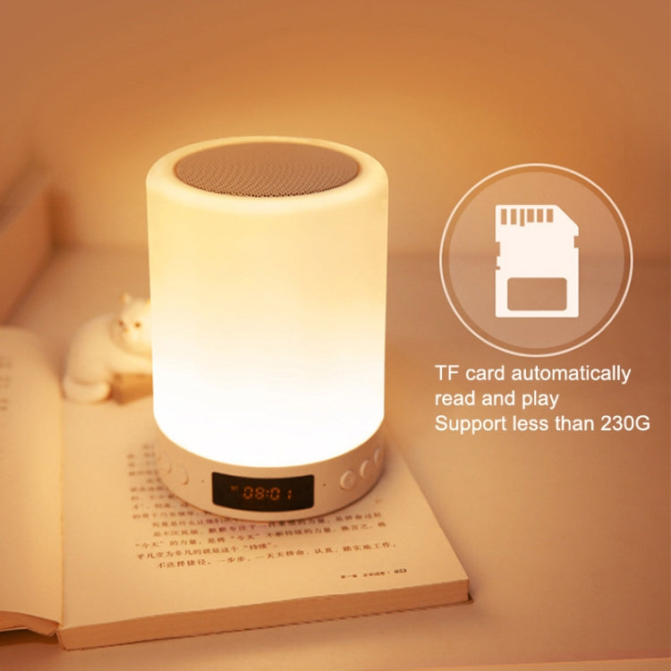 Bluetooth Speakers Pat Lights Charging Card Audio With Atmosphere Lamp(Ordinary Package)