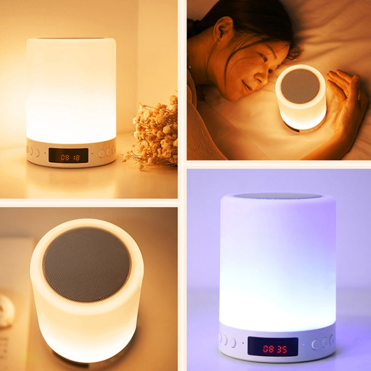 Bluetooth Speakers Pat Lights Charging Card Audio With Atmosphere Lamp(Ordinary Package)