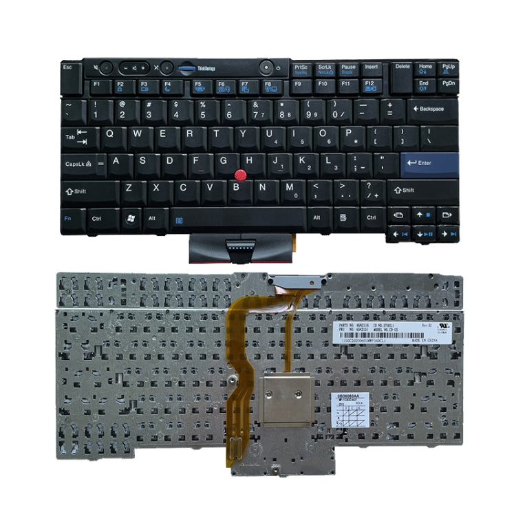 US Version Keyboard For Lenovo T410 T420 T510 T520 X220 T400 T420S X220S T510I(Black)