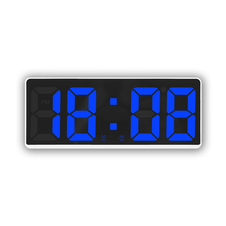 LED Bedside Alarm Clock Battery Plug-In Dual-Purpose Clock