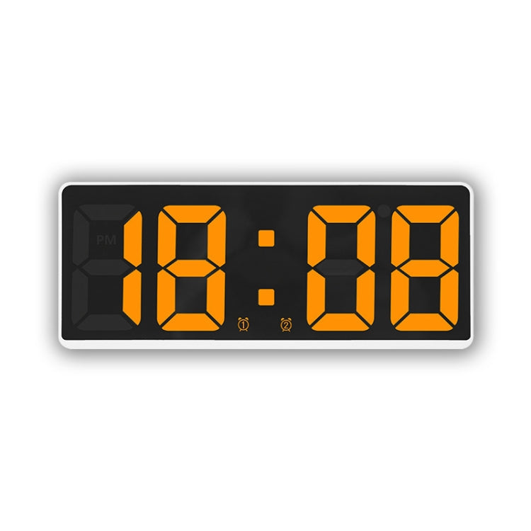 LED Bedside Alarm Clock Battery Plug-In Dual-Purpose Clock