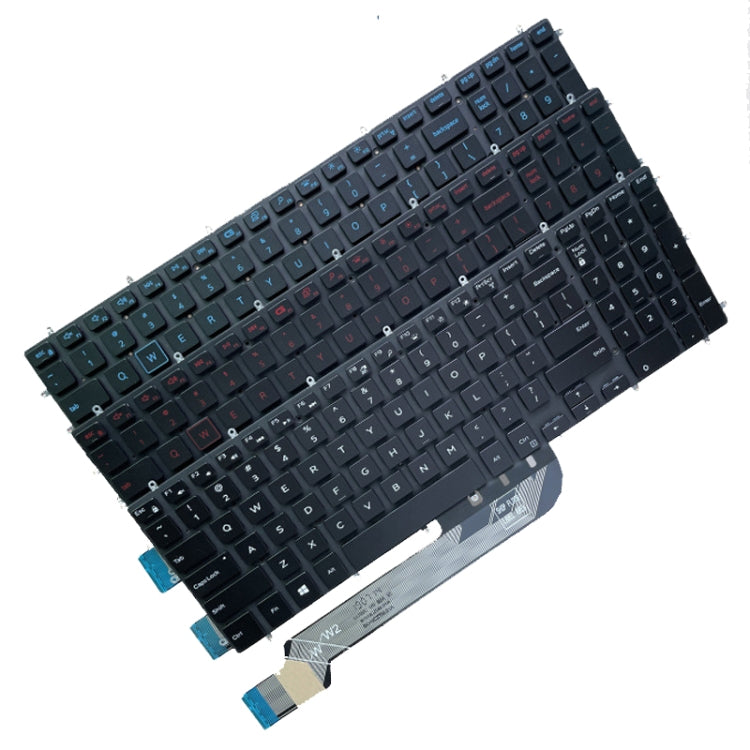 US Version Keyboard For Dell Inspiron 15-7566 5567 7567 5565 5570 7577 P65F