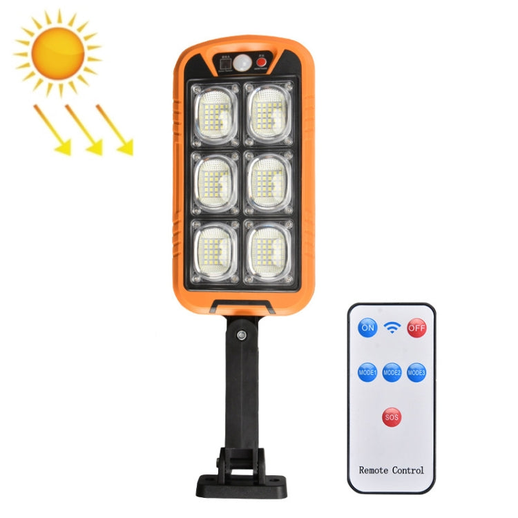 Solar Sensor Street Light Remote Control Outdoor Lighting, Style: 150 LED