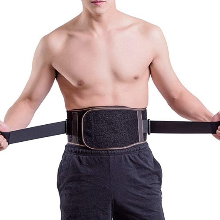 NY-60 Adjustable Lumbar Support Belt Body Sculpting Waist, Size: S(Black)
