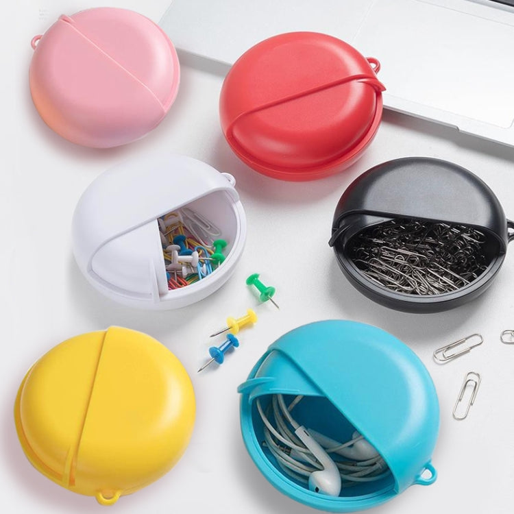 4 PCS Desktop Portable Storage Box Headset Drug Round Storage Box