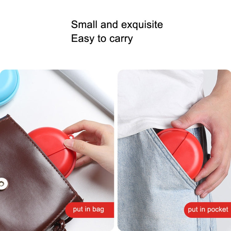 4 PCS Desktop Portable Storage Box Headset Drug Round Storage Box