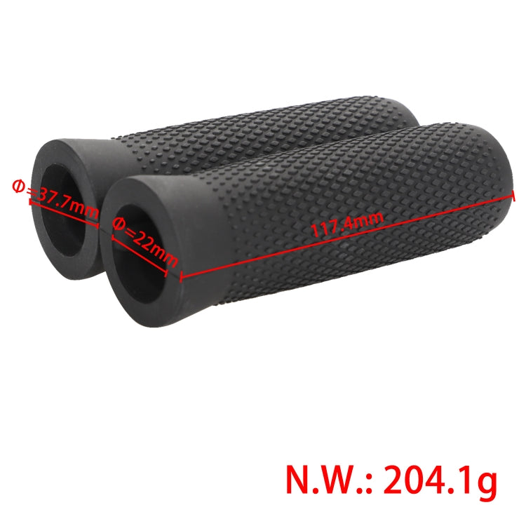 1 Pair Silicone Handbar Cover For Ninebot ES1/ES2/ES3/ES4 (Gray)