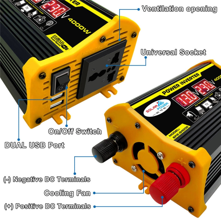 Saga Generation 2 Home Solar Generator Inverter+30A Controller+18W 12V Solar Panel, Specification: Black 12V To 220V