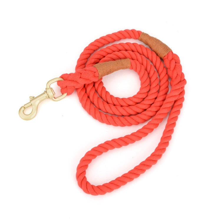 Pet Traction Rope Hand Knitted Cotton Dog Leash