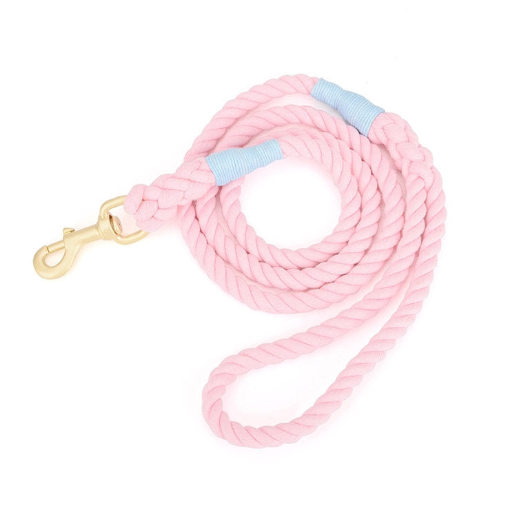 Pet Traction Rope Hand Knitted Cotton Dog Leash