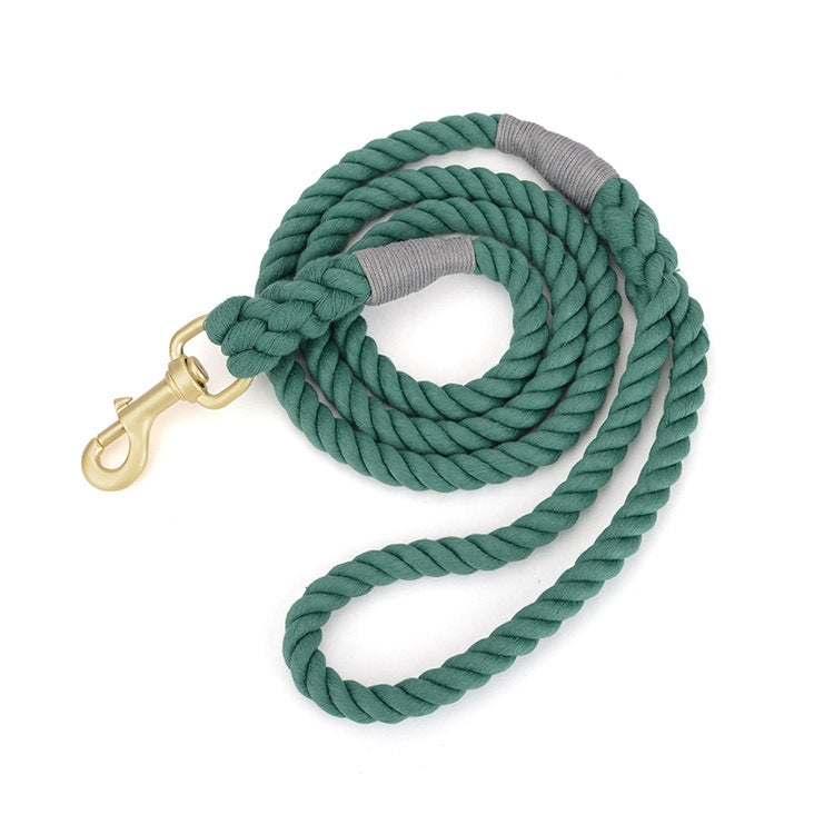 Pet Traction Rope Hand Knitted Cotton Dog Leash