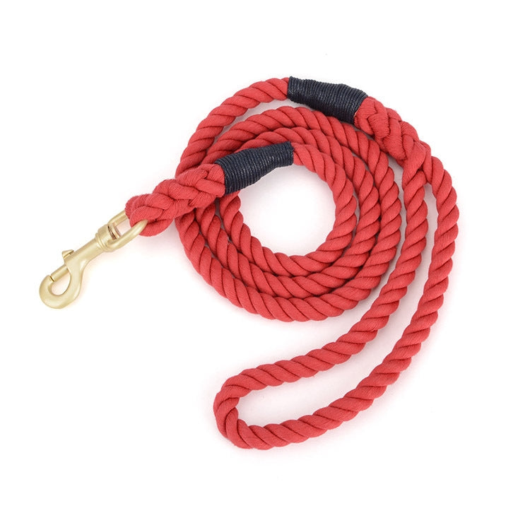 Pet Traction Rope Hand Knitted Cotton Dog Leash
