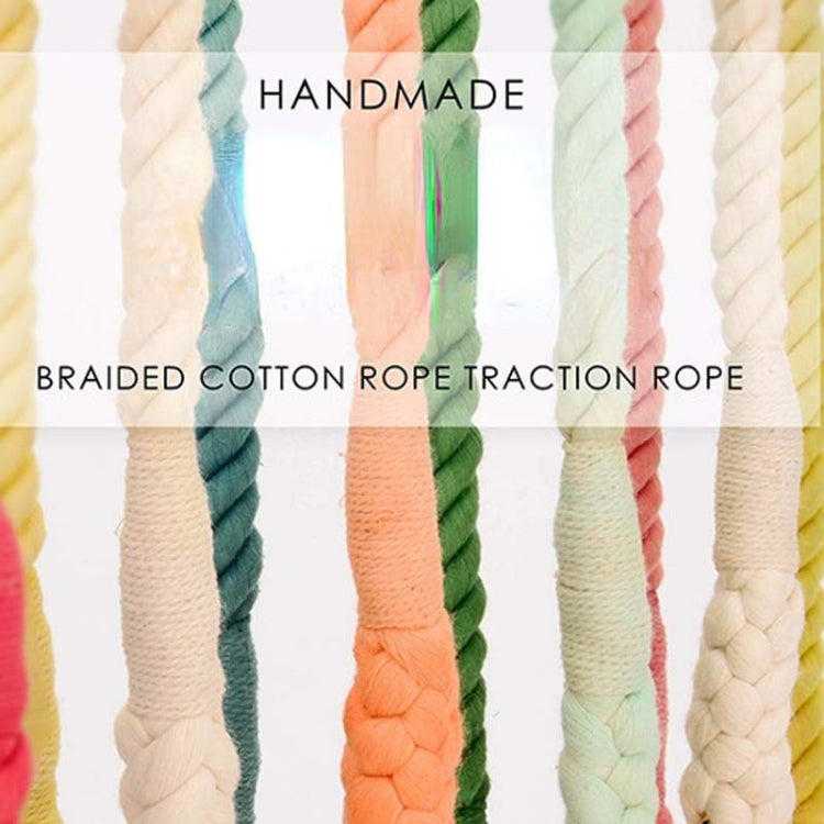 Pet Traction Rope Hand Knitted Cotton Dog Leash
