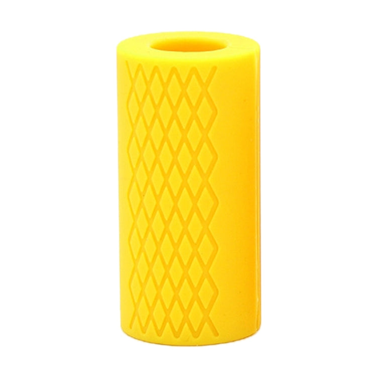 1 Pair  Dumbbell Barbell Grip Silicone Thick Bar Handles