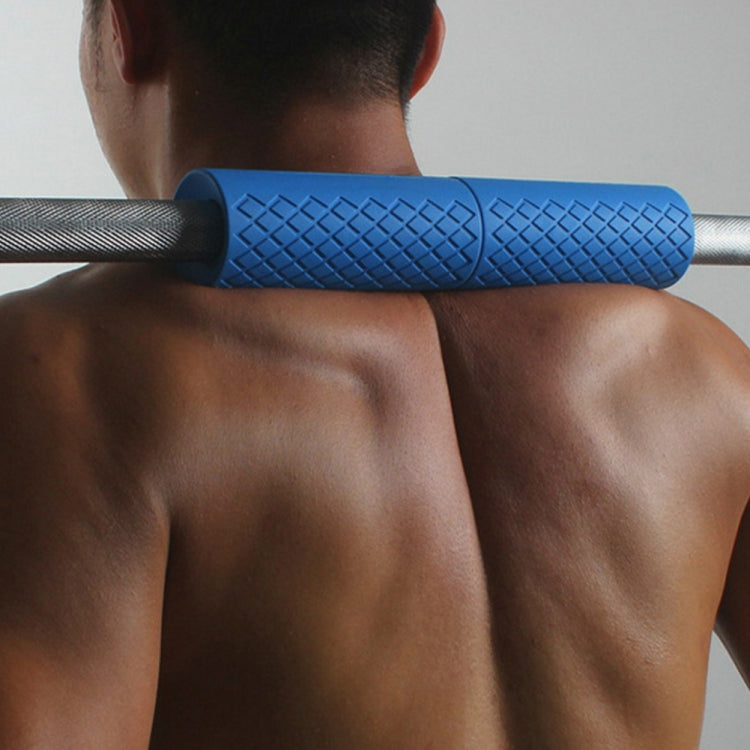 1 Pair  Dumbbell Barbell Grip Silicone Thick Bar Handles