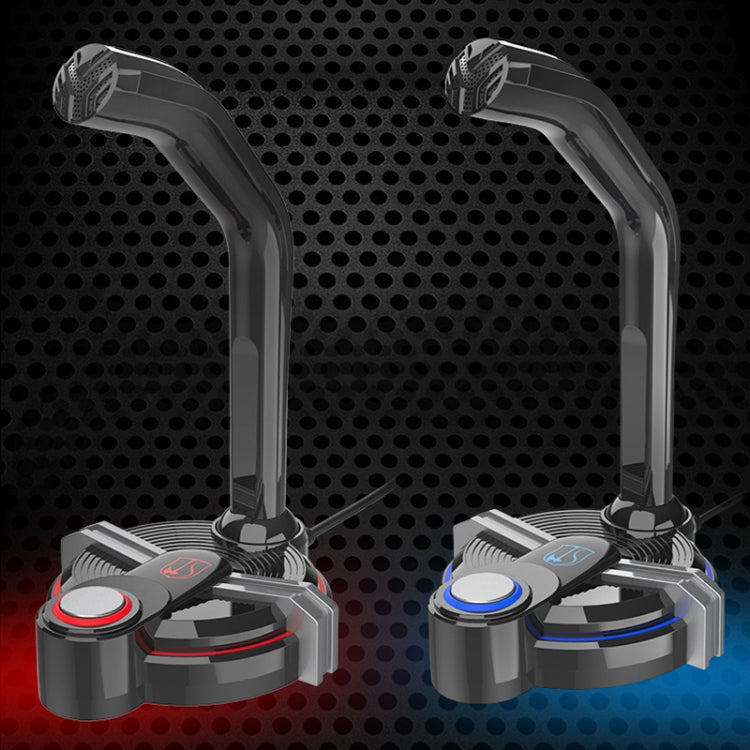 F18 Dual Interface Computer Microphone with Phone Stand Function