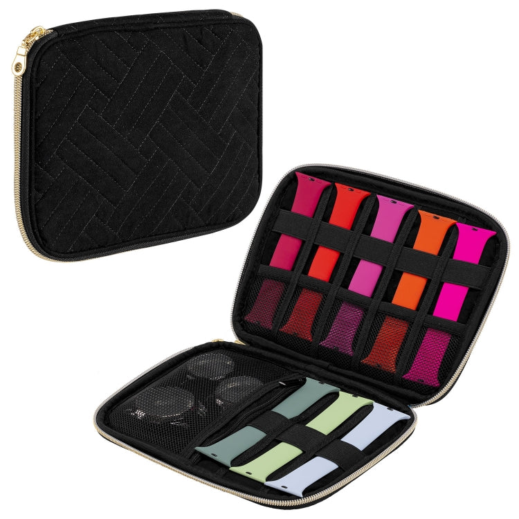 Velvet Watch Strap Watch Accessories Storage Bag, Specification: