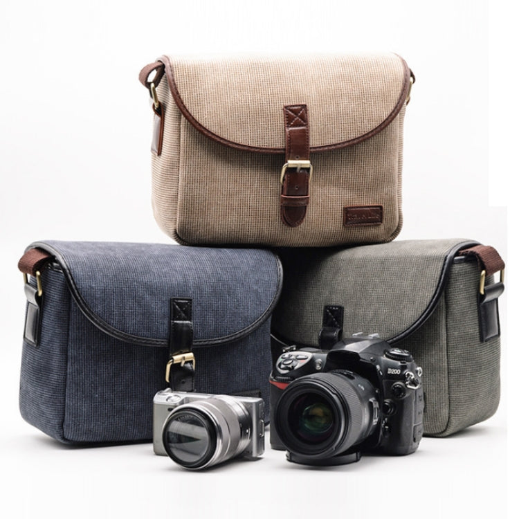 Casual SLR Camera Canvas Crossbody Bag