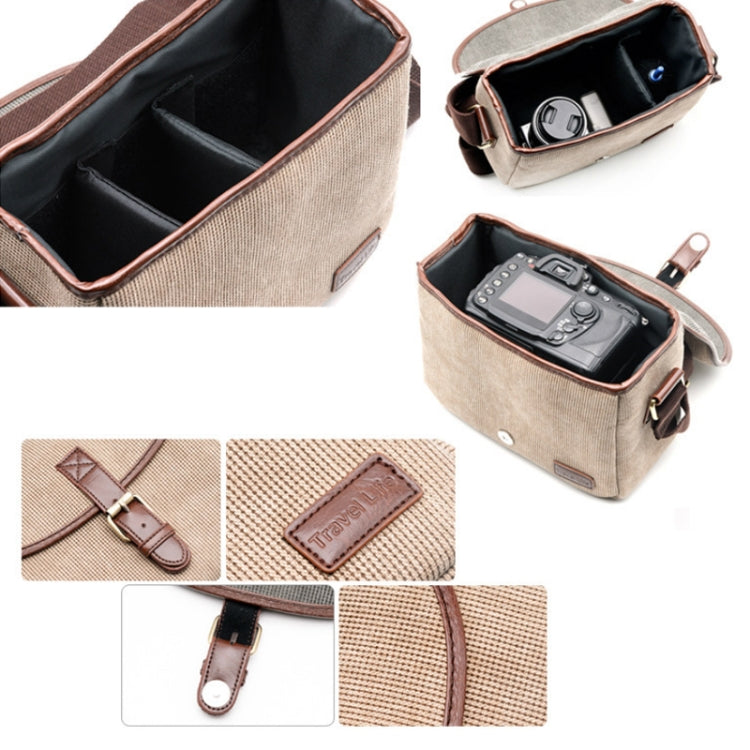 Casual SLR Camera Canvas Crossbody Bag