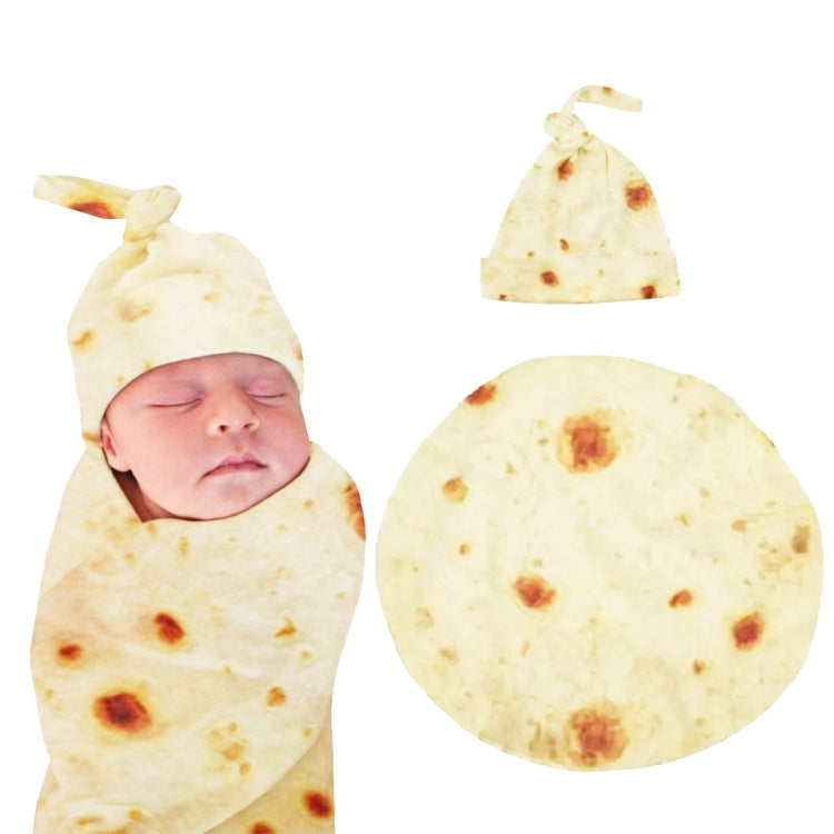 Baby Plush Wrap Blanket Photo Simulation Food Blanket, Size: 90x90cm