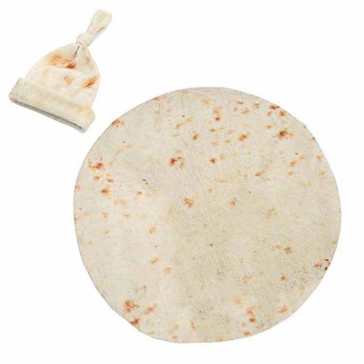 Baby Plush Wrap Blanket Photo Simulation Food Blanket, Size: 90x90cm