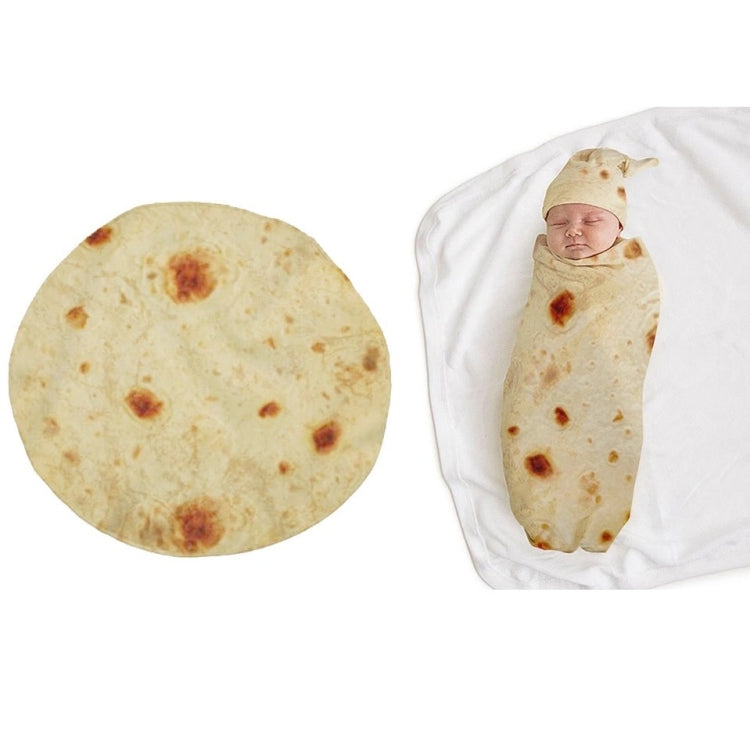 Baby Plush Wrap Blanket Photo Simulation Food Blanket, Size: 90x90cm