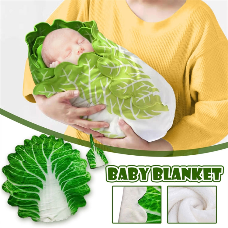 Baby Plush Wrap Blanket Photo Simulation Food Blanket, Size: 90x90cm