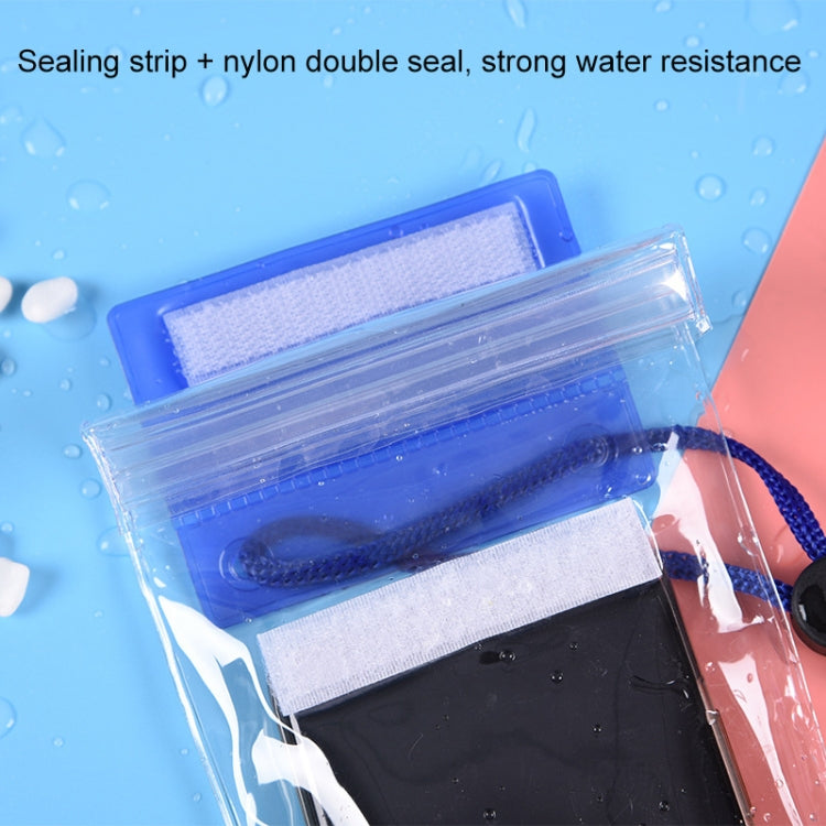 10 PCS Transparent Mobile Phone Waterproof Bag With Lanyard