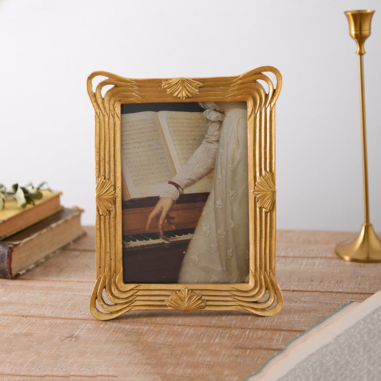Retro Imitation Wood Home Decor Photo Frames, Spec: C Model
