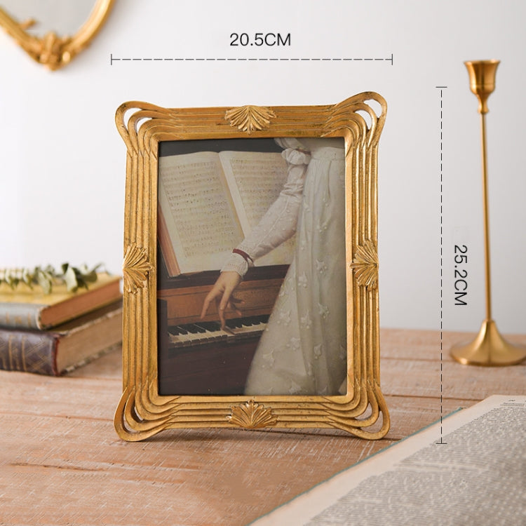 Retro Imitation Wood Home Decor Photo Frames, Spec: D Model