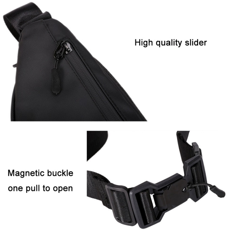 Phone Gimbal Storage Chest Bag For DJI OM3/OM4/OM 4SE/OM 5(Black)