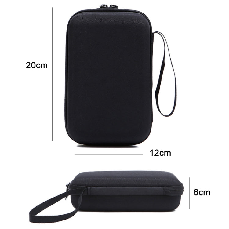 Thumb Stabilizer Action Camera Storage Bag for Insta360 GO 2(Black)