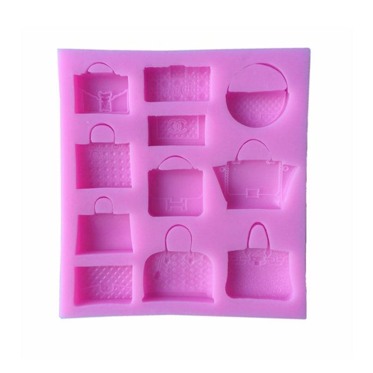 2 PCS Bag Shape Soft Candy Chocolate Mold Silica Gel Mold