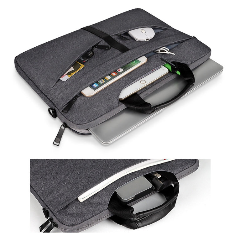 DJ04 Hidden Handle Waterproof Laptop Bag, Size: 14.1-15.4 inches