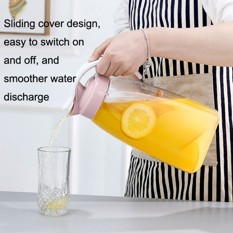 Explosion-proof Heat-resistant Cold Kettle Juice Jug Herbal Teapot, Capacity: 2.15L (Blue)
