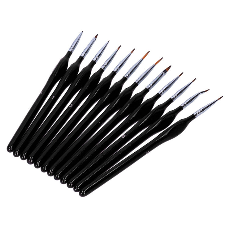 12 In 1 Triangle Pole Nylon Wool Hook Line Pen Set