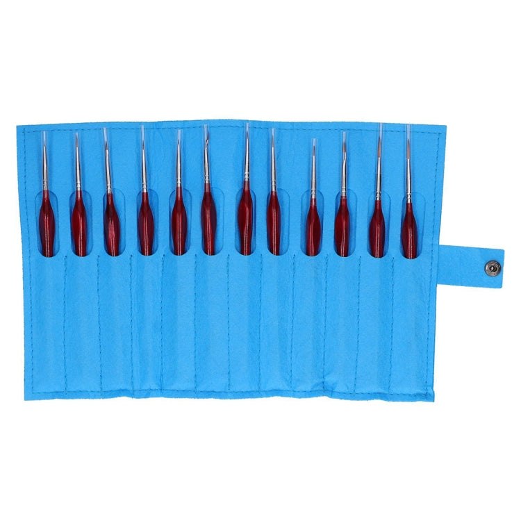12 In 1 Triangle Pole Nylon Wool Hook Line Pen Set