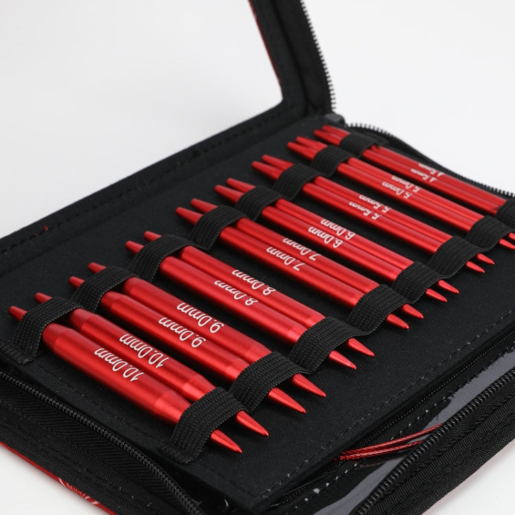 13 Pairs Detachable Gradient Crochet Set