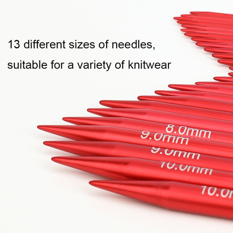 13 Pairs Detachable Gradient Crochet Set