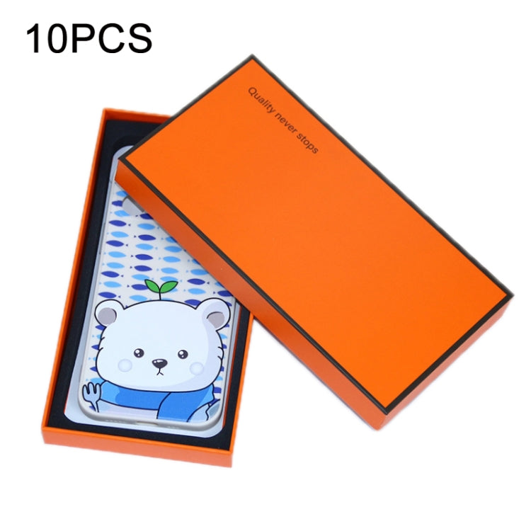 10 PCS Digital Product Phone Case/Tempered Film Box, Size: Outer 191x100x22mm
