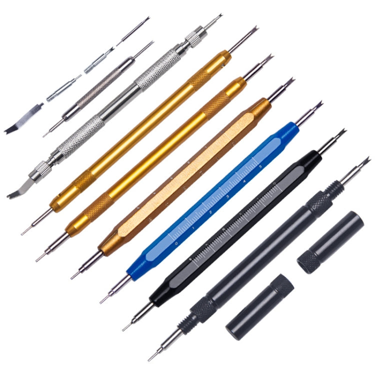 5pcs Screw Watch Repair Tool Ear Batch Replacement Watch Strap Tool, Gold