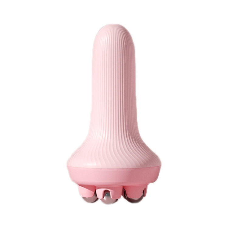 Inner Leg Exercise Muscle Relaxation Abdominal Shaping Roller Massager, Color: Pink Steel Ball OPP