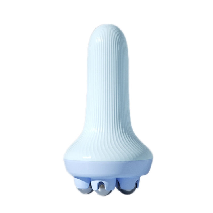 Inner Leg Exercise Muscle Relaxation Abdominal Shaping Roller Massager, Color: Blue Steel Ball OPP