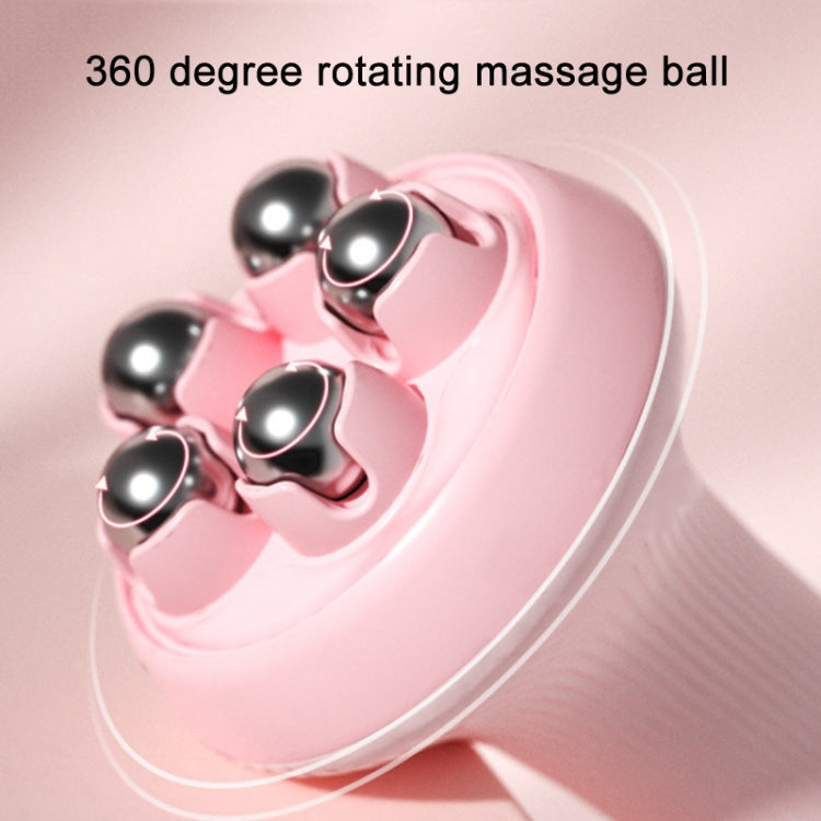 Inner Leg Exercise Muscle Relaxation Abdominal Shaping Roller Massager, Color: Yellow Steel Ball OPP