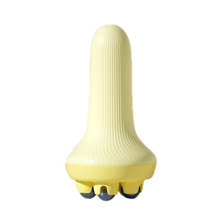Inner Leg Exercise Muscle Relaxation Abdominal Shaping Roller Massager, Color: Yellow Magnetic Ball OPP