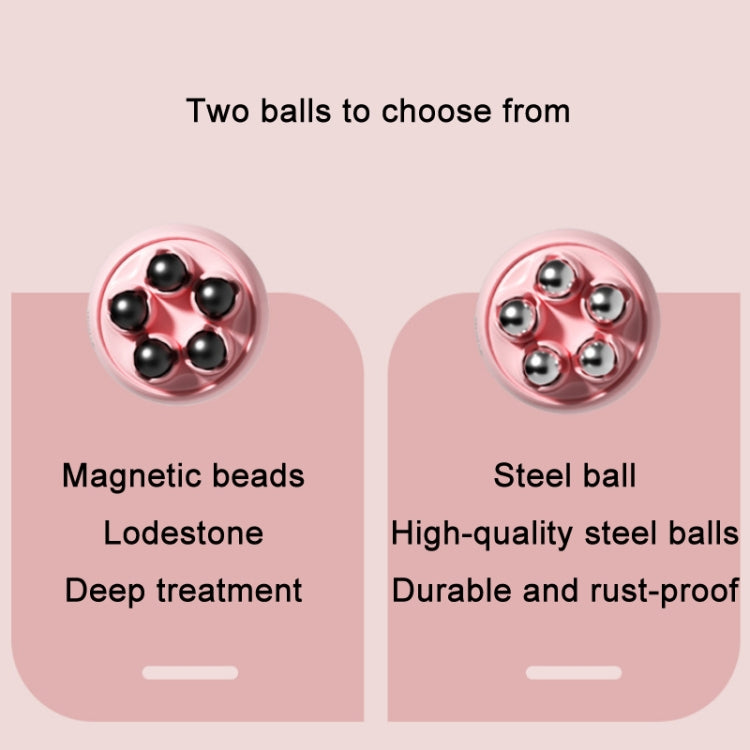 Inner Leg Exercise Muscle Relaxation Abdominal Shaping Roller Massager, Color: Yellow Magnetic Ball OPP