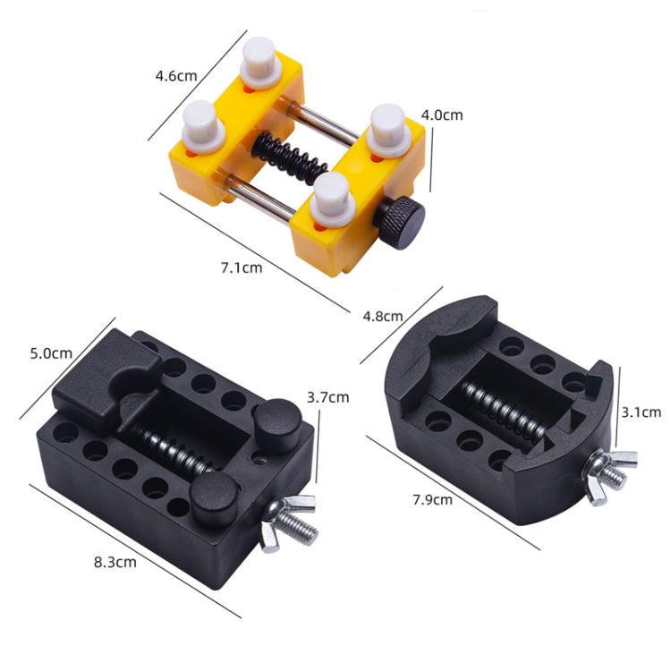 3 PCS 2058 Watch Repair Tool Watch Seat  Dial Cover Fixing Seat, Model:  E Type