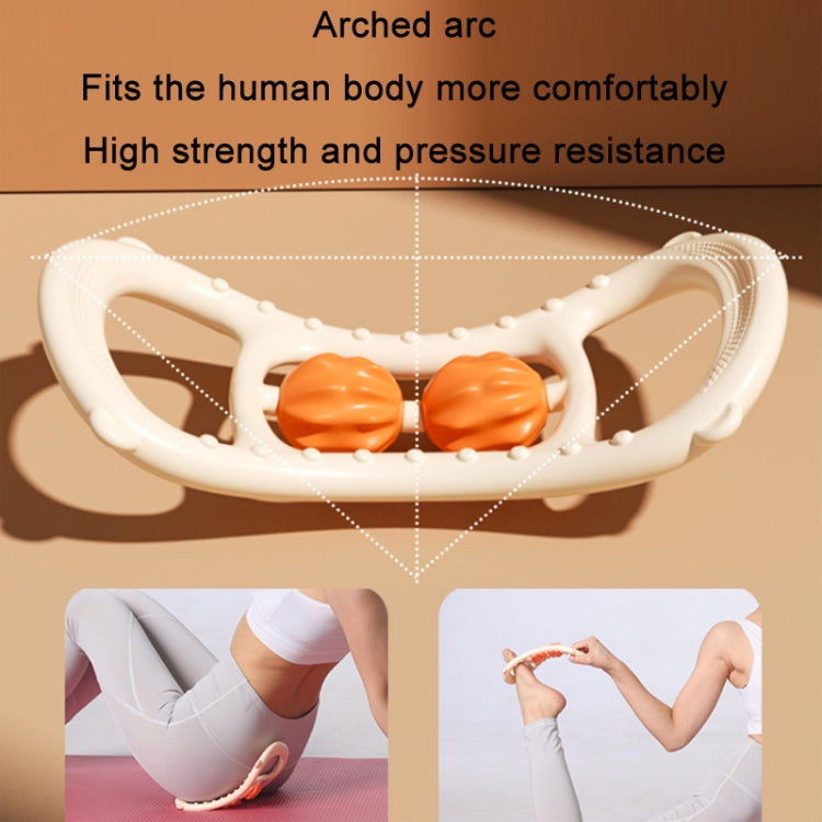 Massage Stretching Yoga Assisted Ring With Raised Point Roller