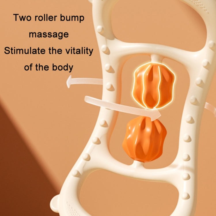 Massage Stretching Yoga Assisted Ring With Raised Point Roller